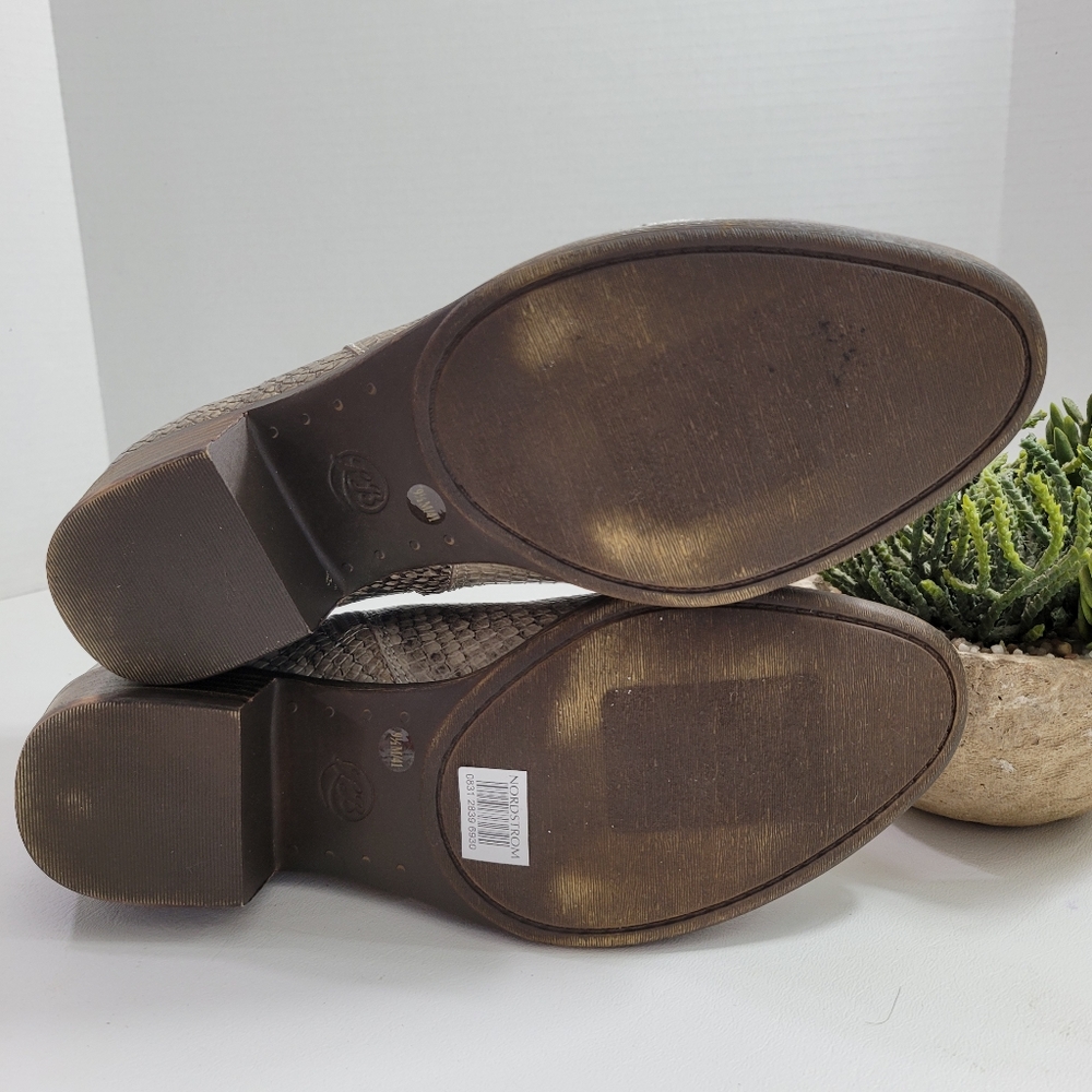 NWT Lucky Brintly Leather Waterproof Bootie 9.5 - Picture 5 of 11